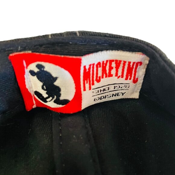Vintage Disney Mickey Inc. Goofy Embroidered Baseball Cap One Size 9" Cotton 100 - Picture 3 of 9